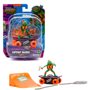 Teenage Mutant Ninja Turtles Rippin Turtle Racers Mikey New Play Michelangelo