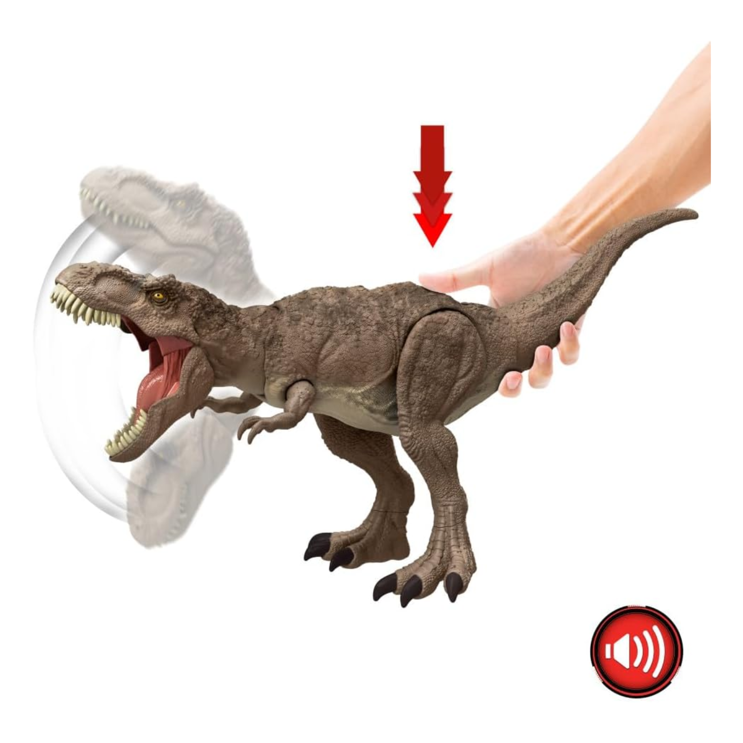 Jurassic World Chaos Theory All-Out Attack Tyrannosaurus Rex Dinosaur New Toy
