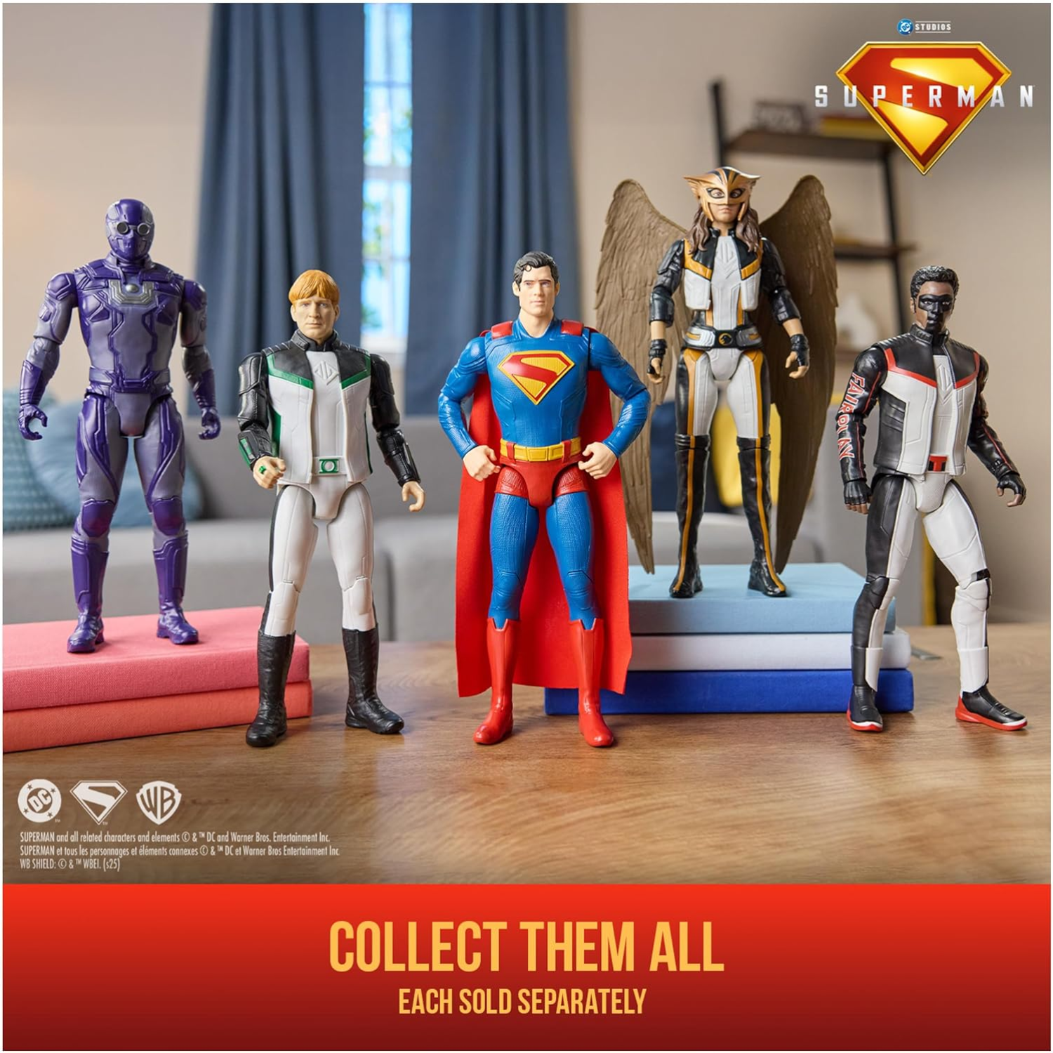 DC Comics Superman 12" Action Figure Toy For Kids Boys Girls Ages 4+ Superhero