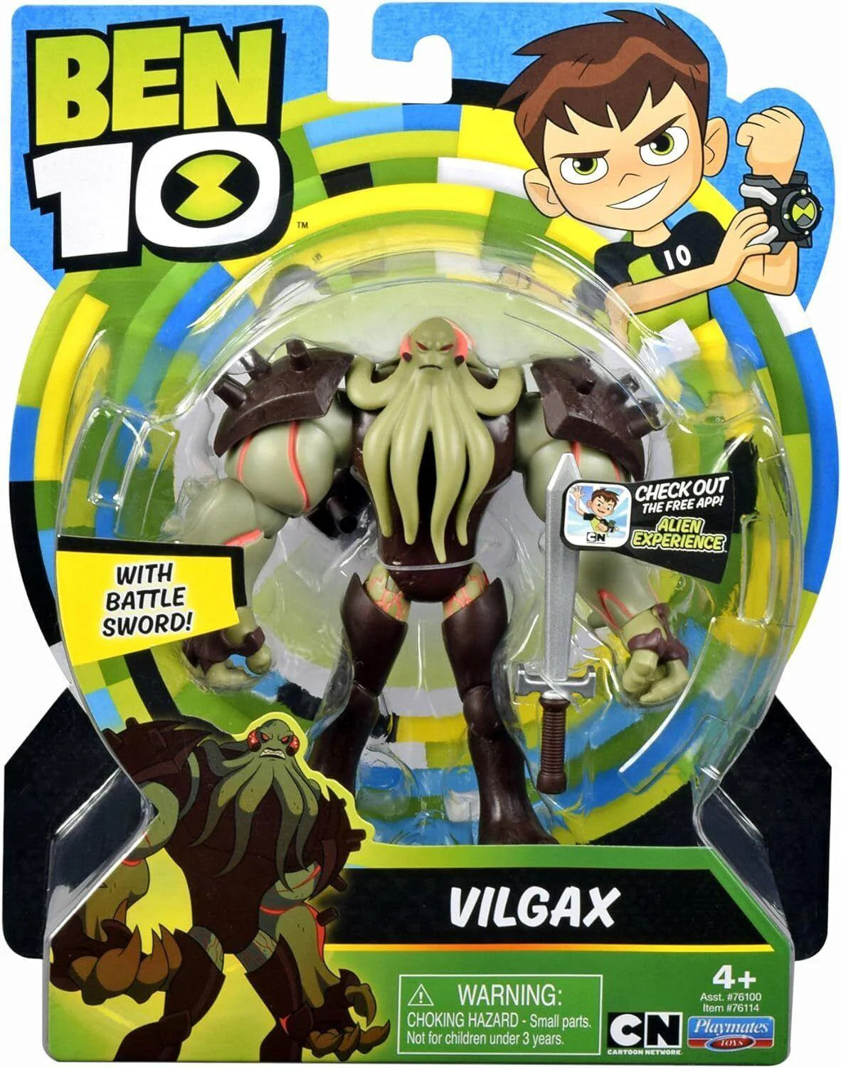 Ben 10 Vilgax Cartoon Network Play Gift Ages 4+ New Toy