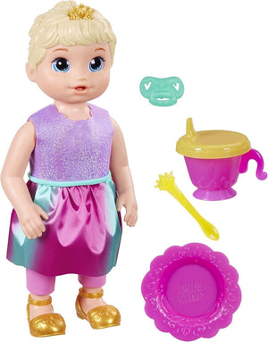 Baby Alive Princess Ellie Blonde Hair Grows Up Doll 18-Inch Growing Talking Baby