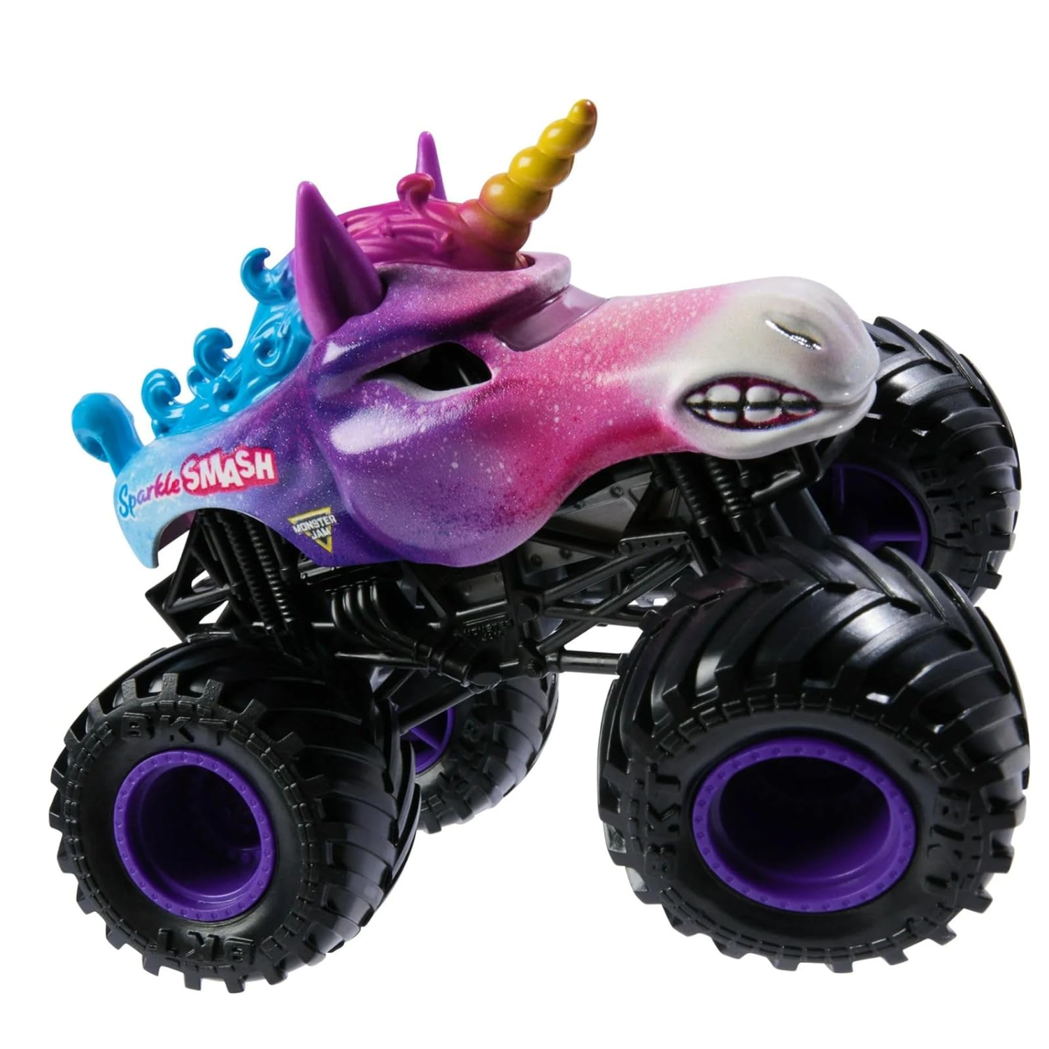 Monster Jam Sparkle Smash 1:64 Scale Die-Cast Truck Series 43 Legacy Toy Vehicle