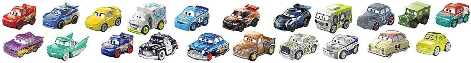 Disney Pixar Cars Mini Racers 21 Pack Ages 3+ Toy Car Lightning Mcqueen Race