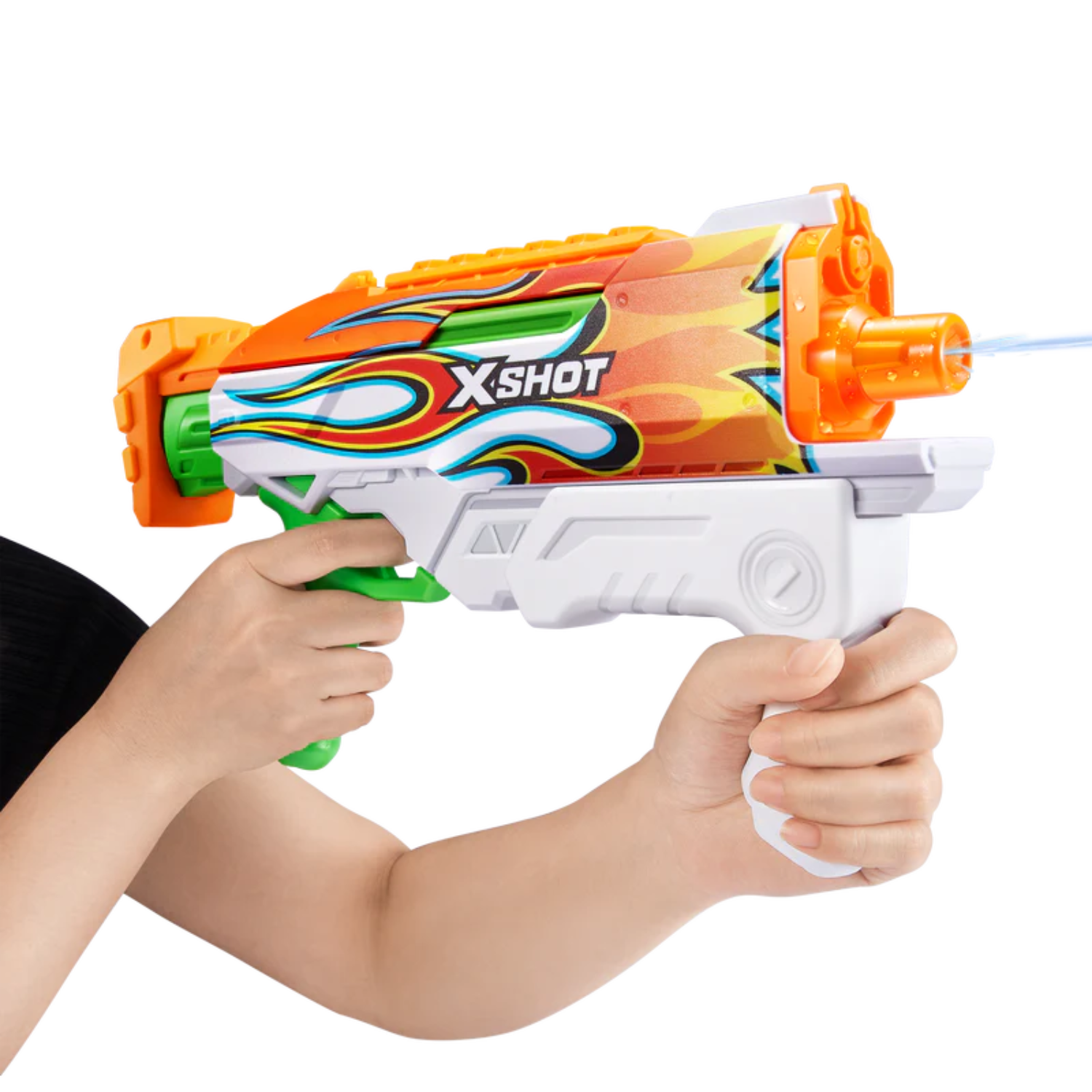 Zuru X-Shot Fast Fill Skins Water Gun Hyperload Flames Style 3 Blaster New Toy