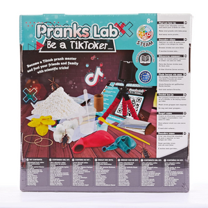 Science4you Science Pranks Lab Be a TikToker TikTok Edition Prank Project Card