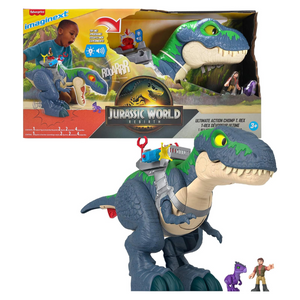 Fisher-Price Imaginext Jurassic World Rebirth Dinosaur Ultimate Chomp T-Rex 18