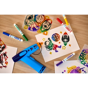 Crayola Marker Airbrush DIY Art Battery Operated New Toy Paint