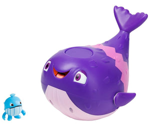 Pinata Smashlings Rainbow Whale Playset with 4 collectible figures