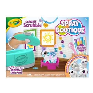 Crayola Scribble Scrubbie Pets Boutique Spray Little Pets Avengers Action 4+
