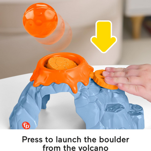 Fisher-Price Little People Toddler Playset Spin And Play Dinosaur Playground