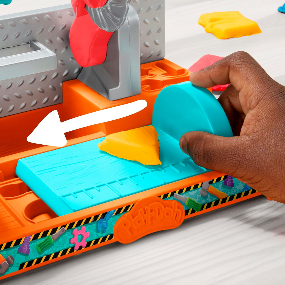 Play-Doh Stamp And Saw Tool Bench Playset Construction New Toy
