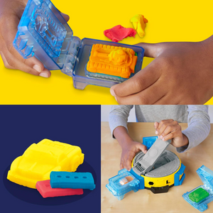 Play-Doh Marvel Hulk Smash Squish Playset Bendy Figure Smash Trucks Ages 4 Plus