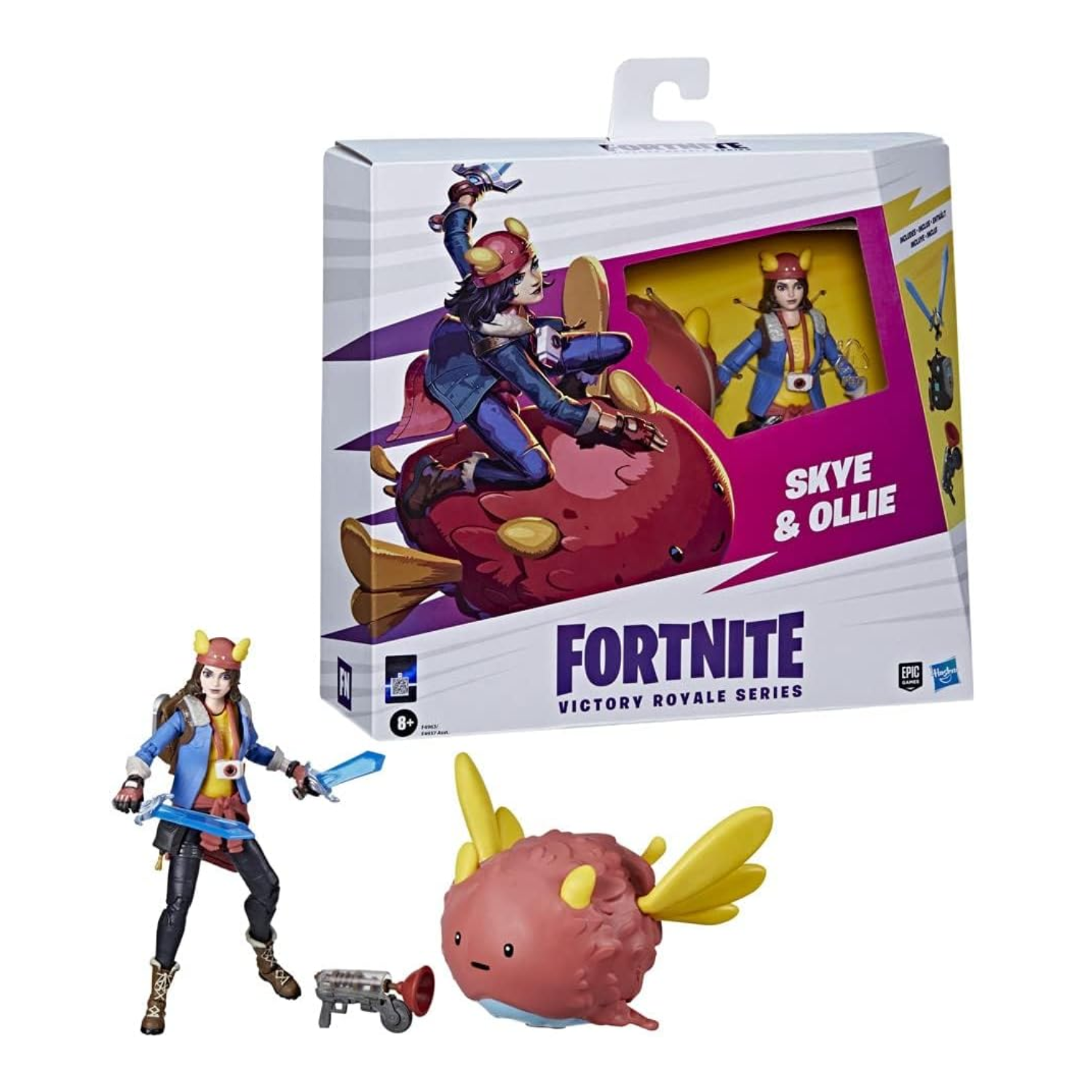 Fortnite Victory Royale Series Skye and Ollie 15cm Action Figure Set Ages 8+