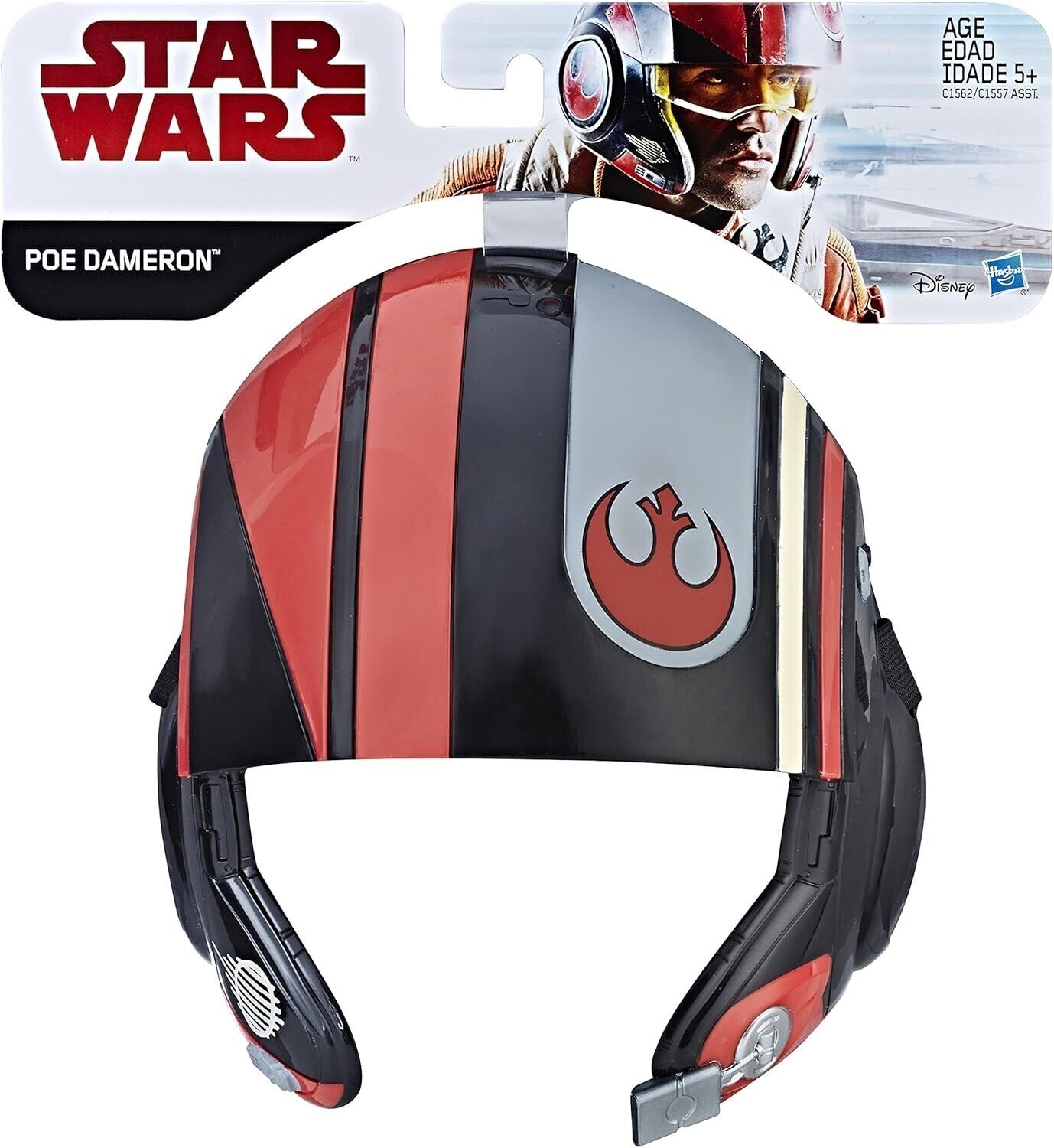 Star Wars Assorted Last Jedi First Order Face Mask Stormtrooper Kylo Ren Poe Fun