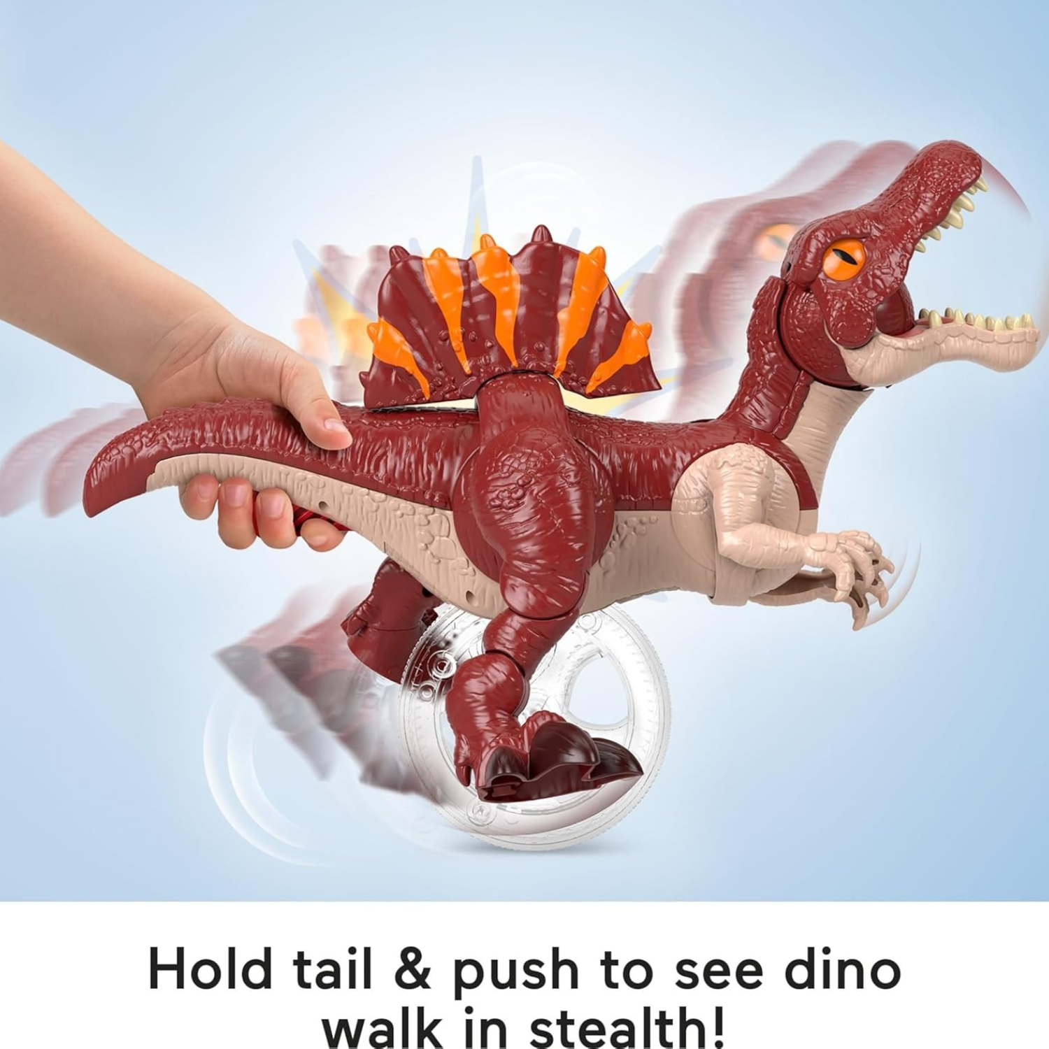 Fisher-Price Imaginext Jurassic World Spinosaurus Dinosaur Lunge Chomp Toy 3+