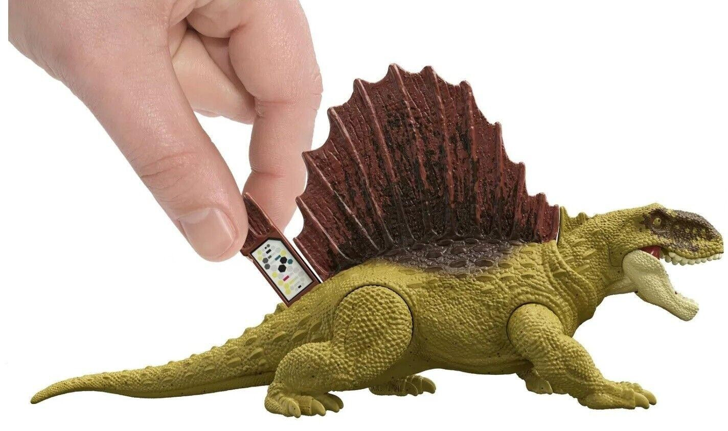 Jurassic World Dominion Ferocious Pack Dimetrodon Action figure for Ages 3+