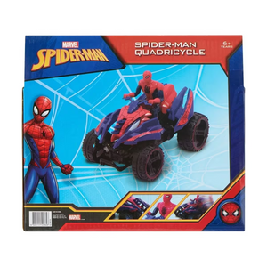 Spider-Man Quadricycle Ride On Toy Red Blue Black Superhero Play Kids 6+