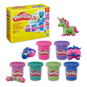 Play-Doh 6 Pack Sparkle Collection Metallic Shine Colors New Toy