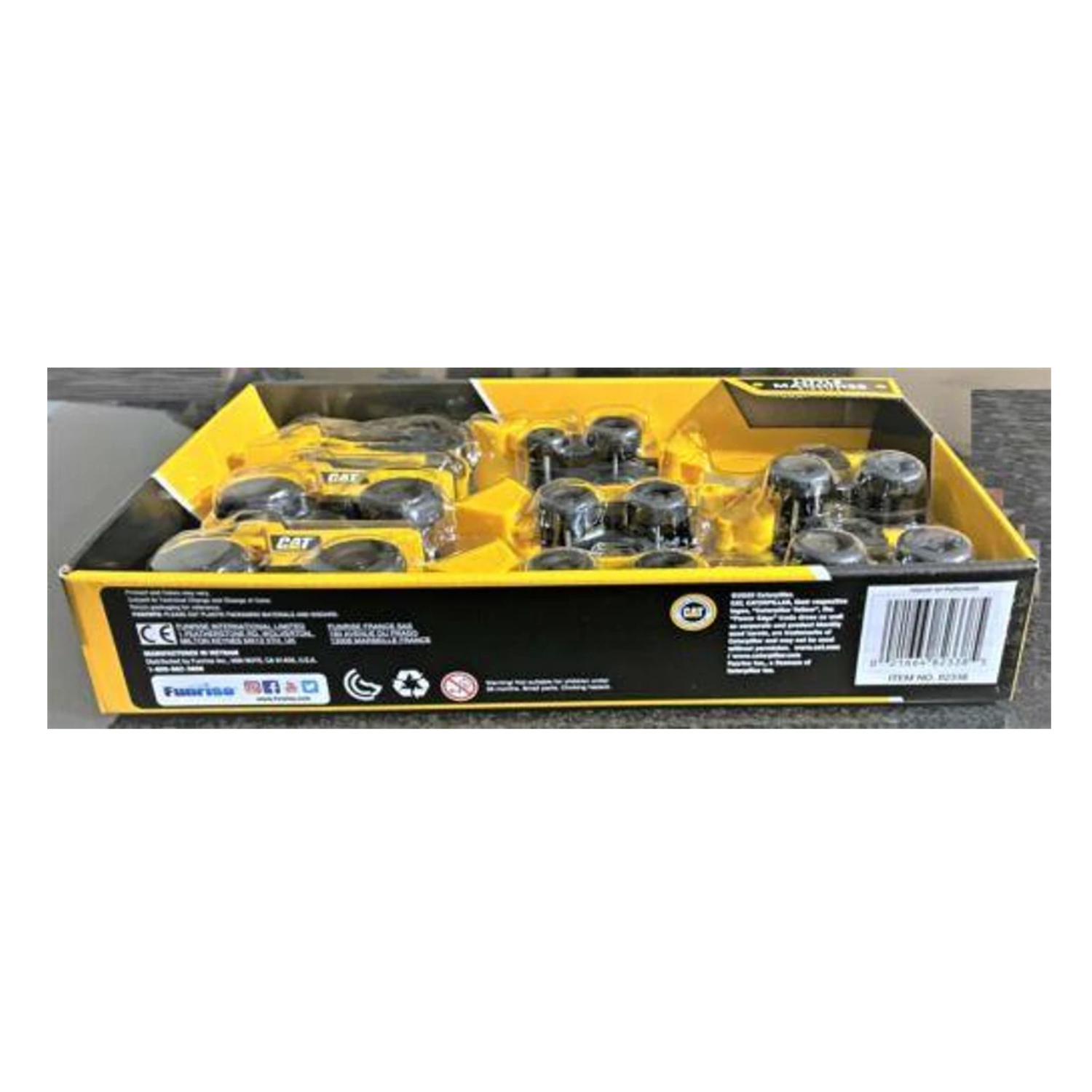 CAT Bulldozer Little Mini Machines 8 Pack Caterpillar Loader Dump Truck Toy Car