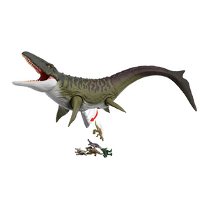Jurassic World Rebirth Super Colossal Mosasaurus Swallow Action Dinosaur Play