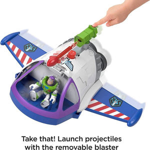 Fisher-Price Imaginext Buzz Lightyear Space Mission Ship Ages 3+ Toy Play Gift