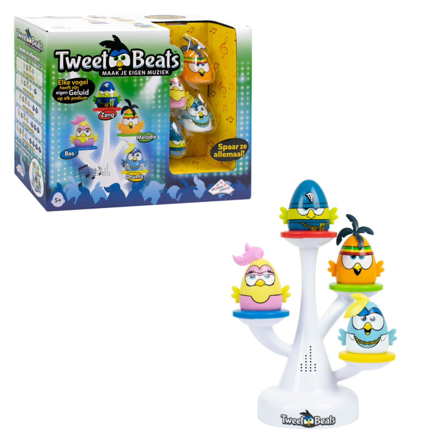 Tweet Beats Musical Birds Basic Set Interactive Music Making Toy Play Ages 5+