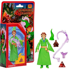 Dungeons and Dragons Action Figure 6 Inch Eric Presto Sheila Video Game Cartoon