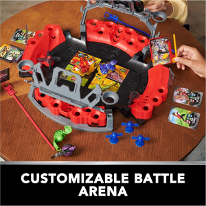 Bakugan Battle Ground Arena Toy Set Spin Attack Dragonoid Battle Fight Play 6+XS