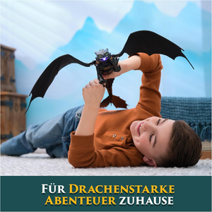 Dreamworks Dragons Ultimate Toothless Figure With Lights Sounds Wing Action 4+