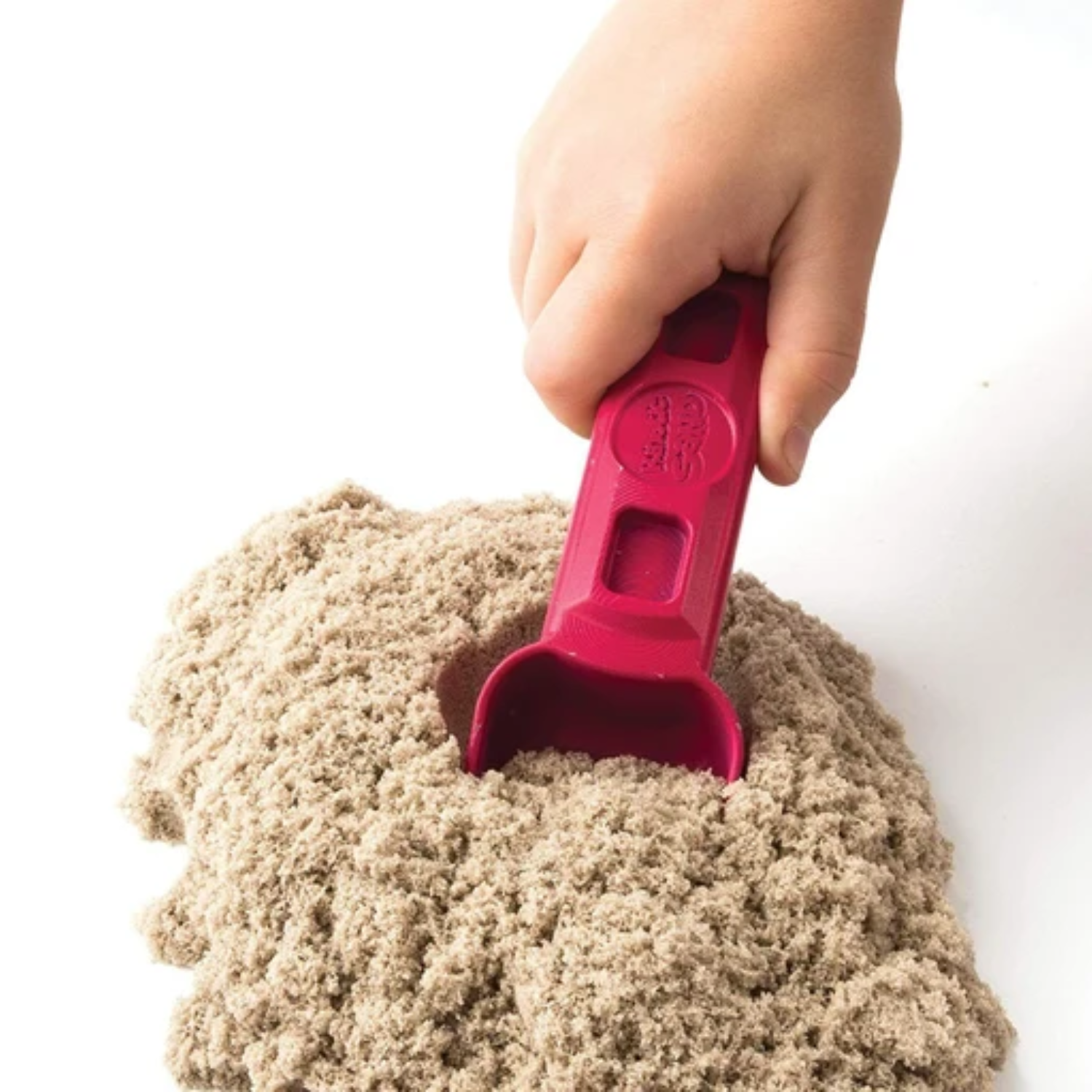 Kinetic Sand Folding Sandbox 3+ Toy Play Build Castle King Queen Watch