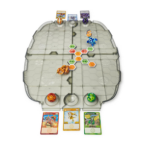 Bakugan Battle Matrix Deluxe Game Board With Exclusive Gold Sharktar New Toy