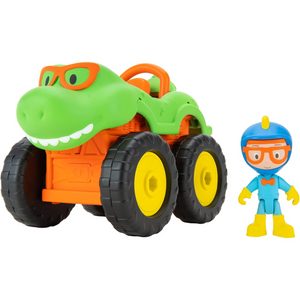 Blippi Racer Figure Buildable Monster Truck 9-Piece Playset Toy Ages 5+