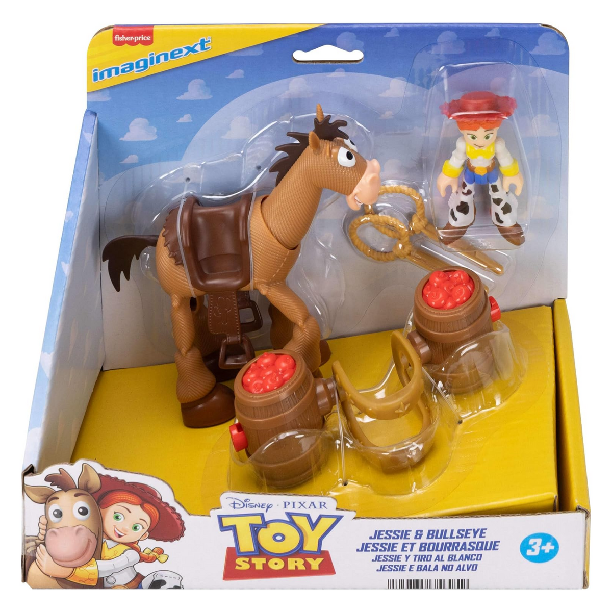 Toy Story Imaginext Jessie Bullseye Play Set 3-inch Action Figure Bullseye Horse