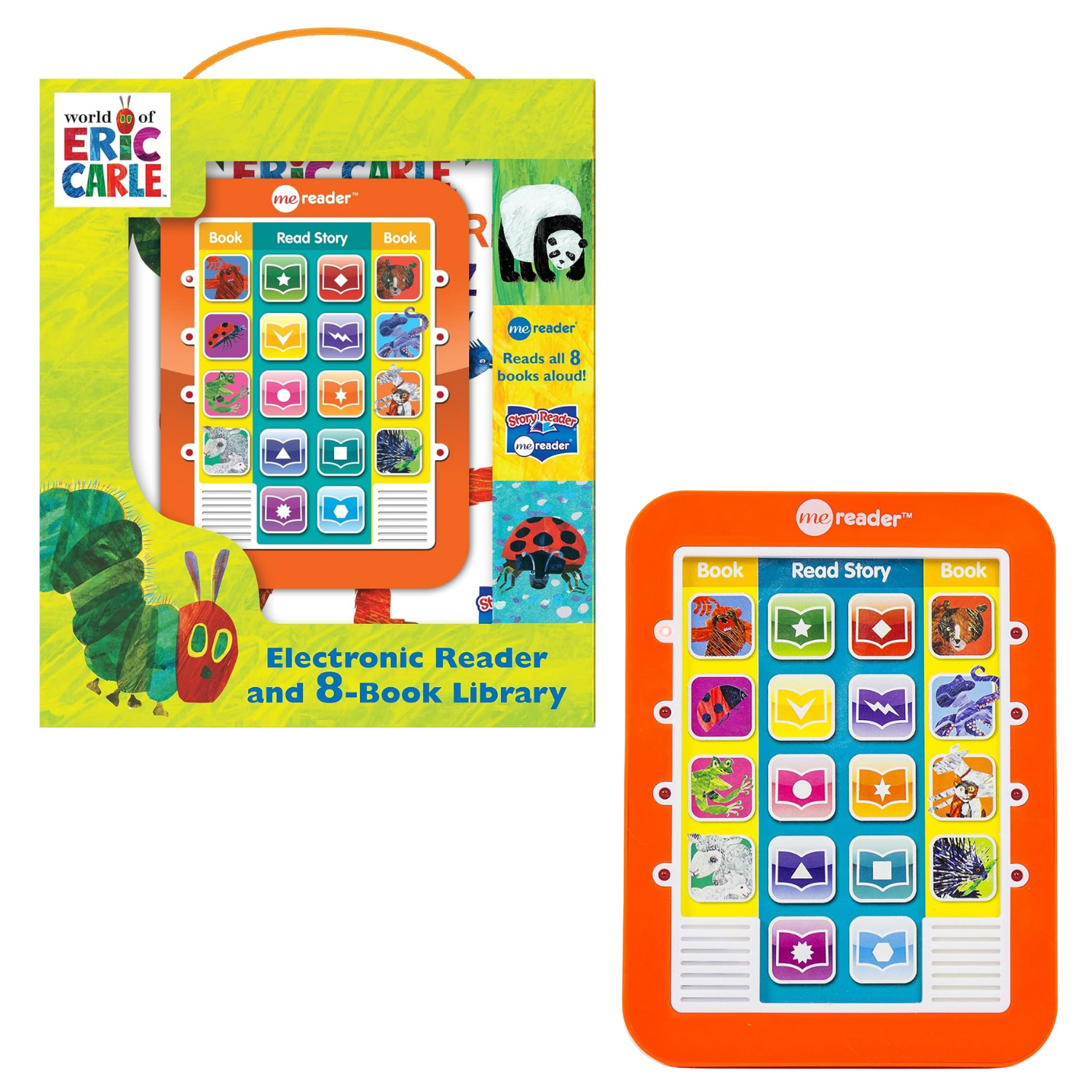 World of Eric Carle Me Electronic Reader and 8 Book Library Sound Book for Kids
