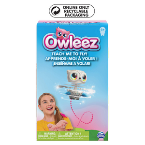 Owleez White Flying Baby Owl Electronic Pet Toy With Lights And Sounds New Toy