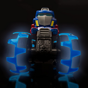 Transformers Optimus Prime Monster Treads Truck with Light-Up Wheels Toy