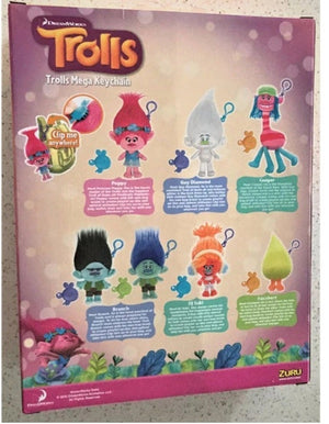 DreamWorks Trolls Mega Soft Toy Keychain 3+ Cooper Plush Toy