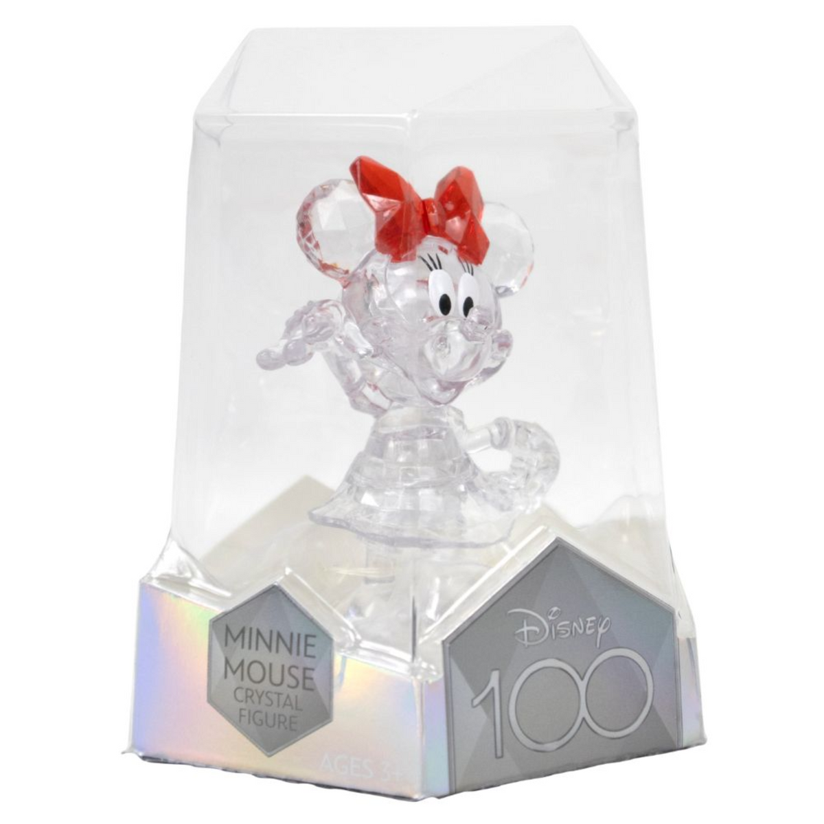 Disney 4 Inch Crystal Collectible Figure Minnie Mouse New Toy