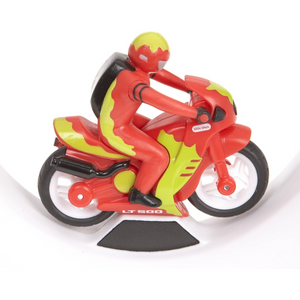 Little Tikes Tire Racers Motorcycle Toy Vehicle with Rolling Tire for Kids 3+