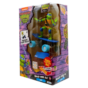 Teenage Mutant Ninja Turtle Leonardo Half Pipe RC Vehicle Ages 5+ New Toy