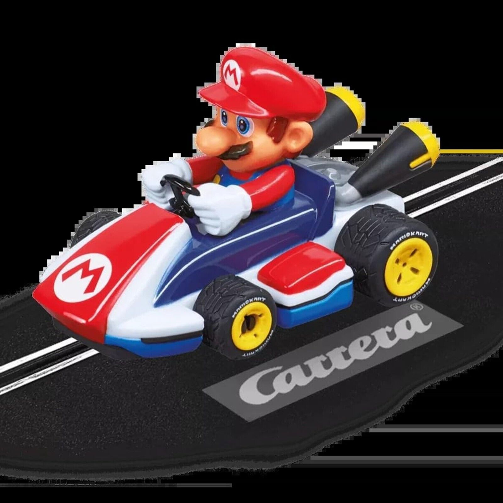 Carrera First  Mario Kart Slot Car Set  (Mario/Peach) Race Play Ages 3+ New Toy