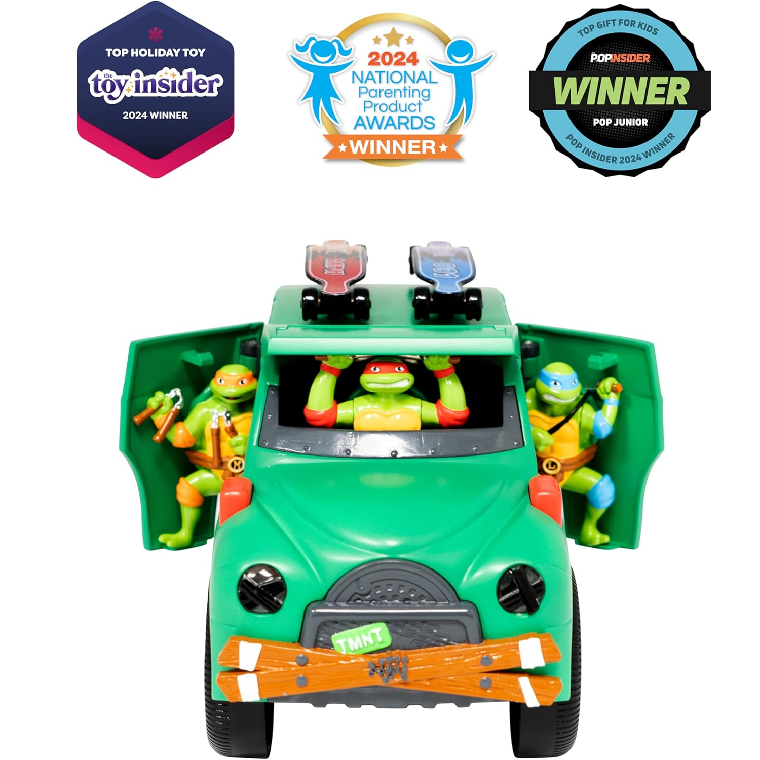 Teenage Mutant Ninja Turtles Party Cruiser Lights Sounds Vehicle 3+ Toy Play
