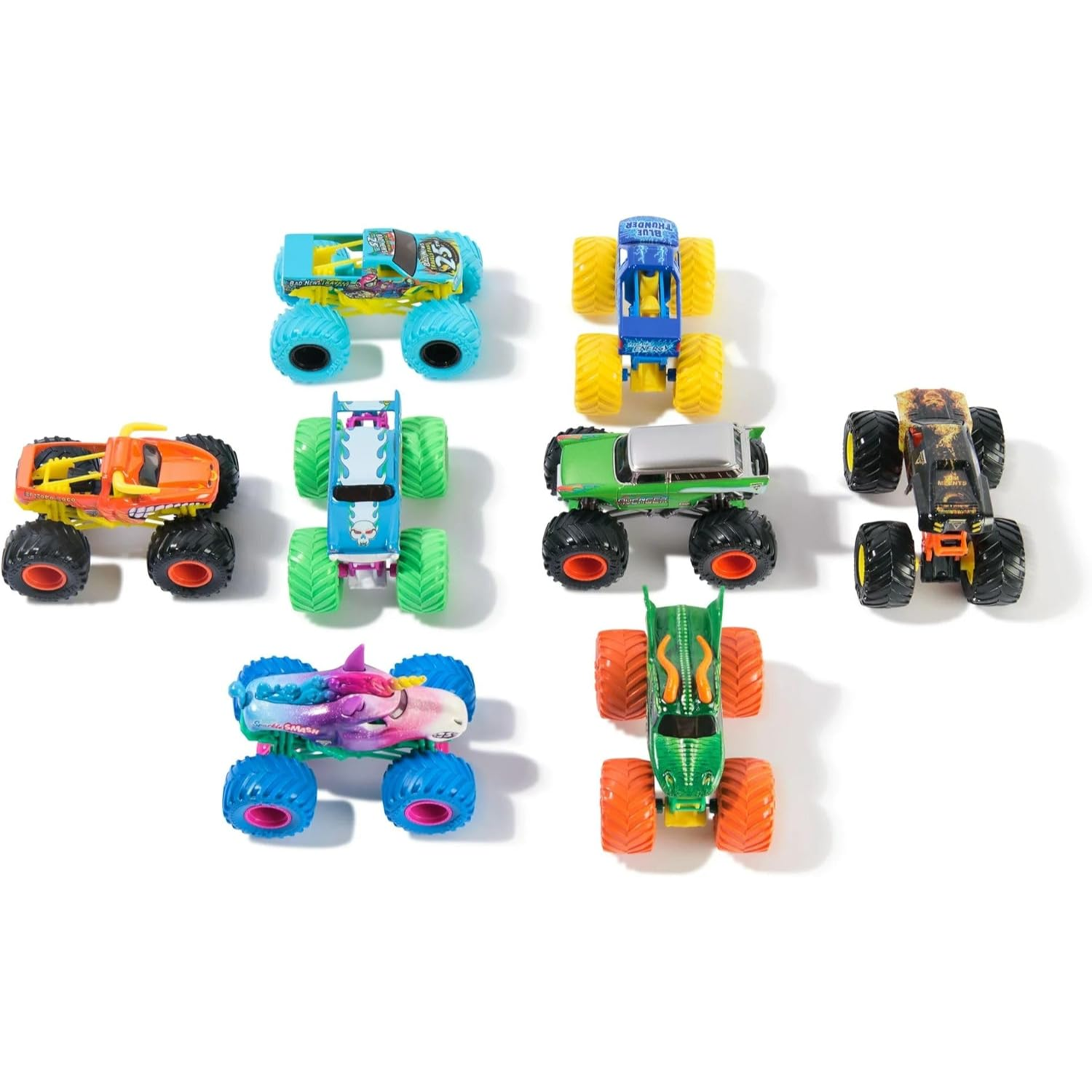Monster Jam Series 33 Diecast Truck 2 Pack Avenger vs Avenger Toy Race Ages 3 +