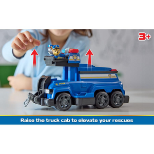 Paw Patrol Chase Team Cruiser Vehicle with 6 Pups Retractable Winch Play Action