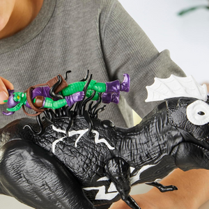 Spider-Man Venom Versus Venomsaurus Rex 16-Inch Action Dinosaur New Toy