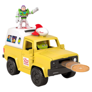 Fisher-Price Imaginext Toy Story Pizza Planet Truck With Buzz Lightyear