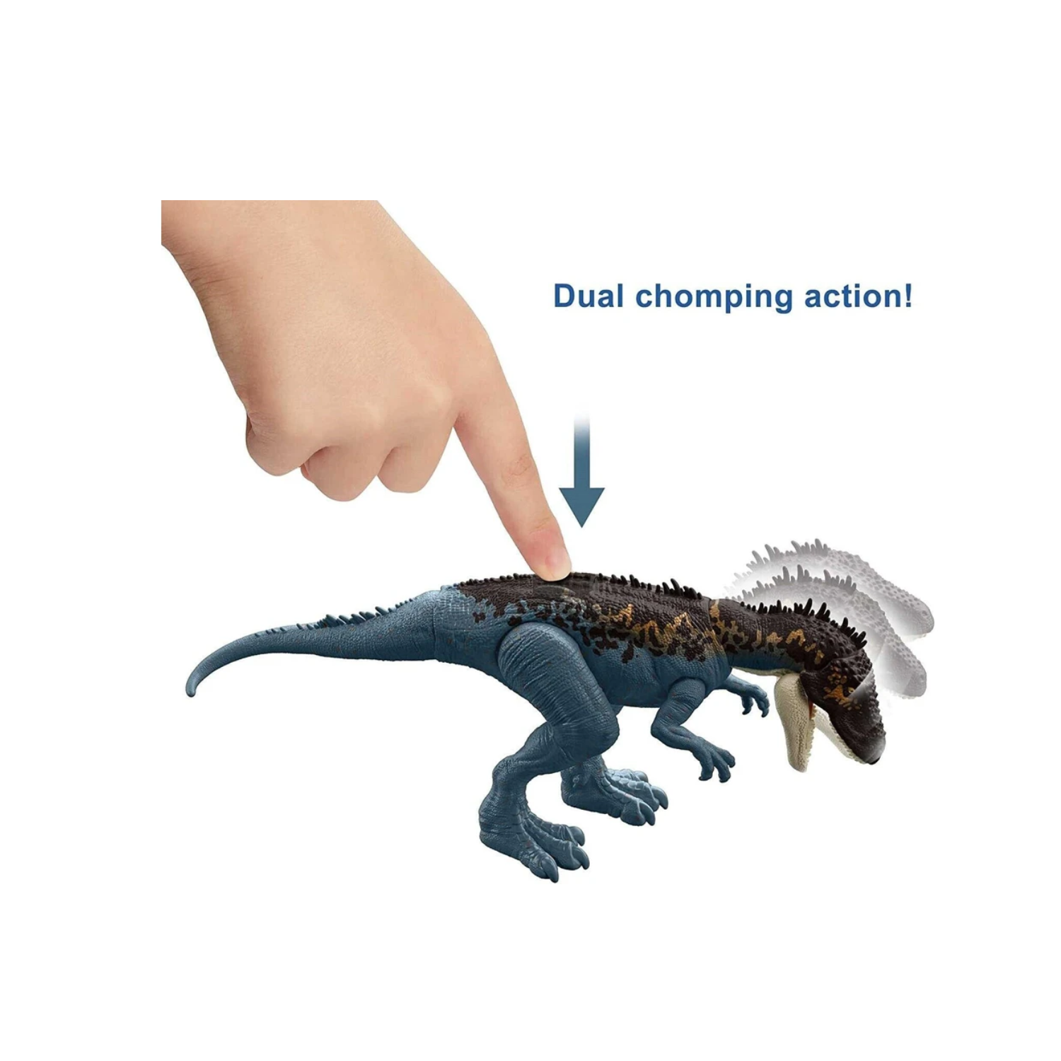 Jurassic World Mega Destroyers Carcharodontosaurus Dino Toy Age 4+ Mattel