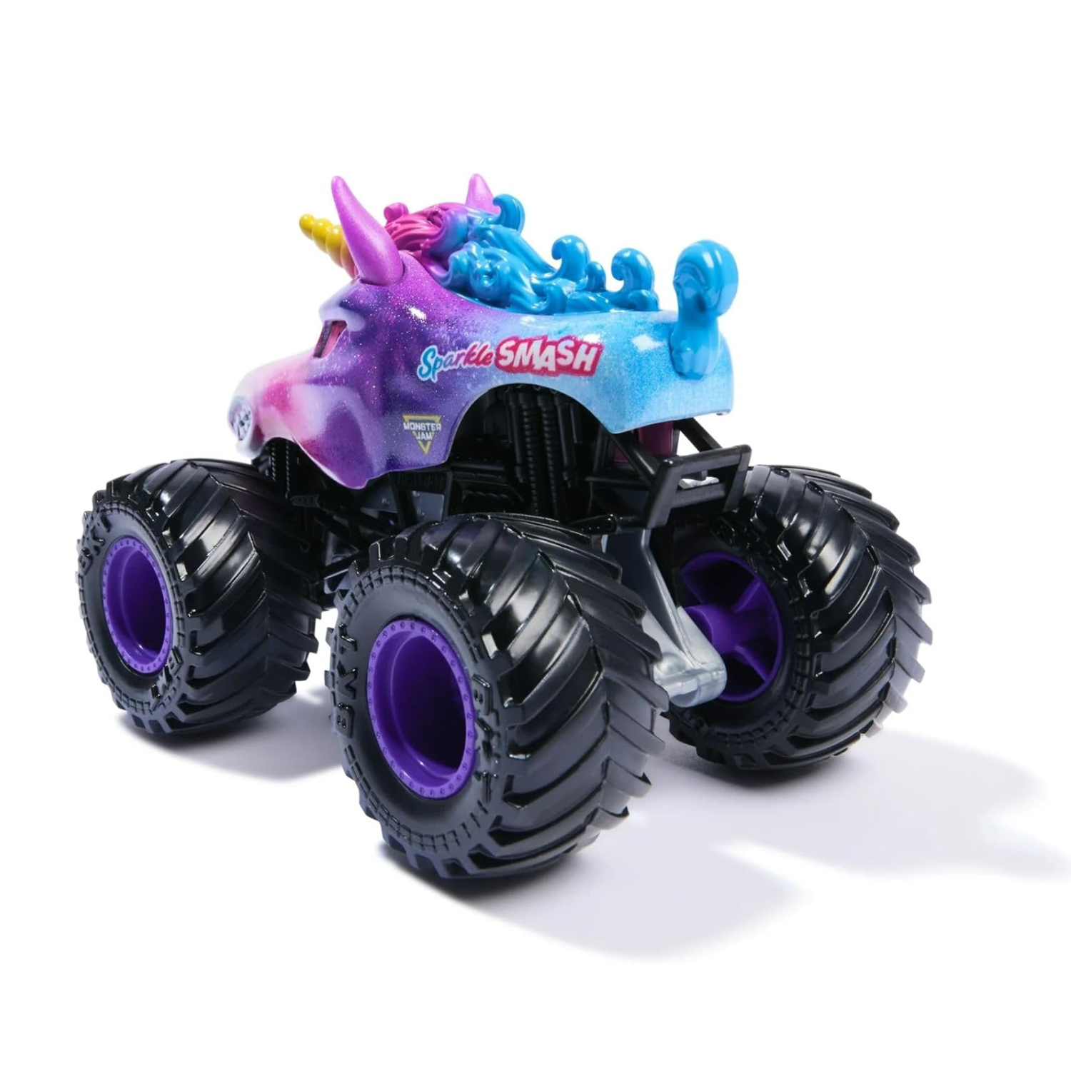 Monster Jam Sparkle Smash 1:64 Scale Die-Cast Truck Series 43 Legacy Toy Vehicle