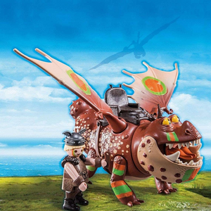 Playmobil How to Train Your Dragon Fishlegs and Meatlug New Toy