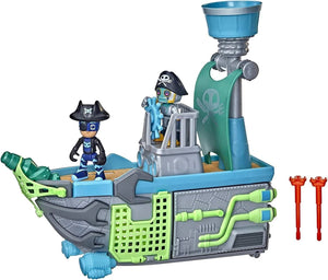 PJ Masks Sky Pirate Battleship Preschool Toy Vehicle Playset Ages 3+ Toy Ship